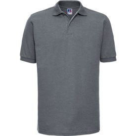 Russell galléros póló Hard Wearing Polo Shirt 215 szürke