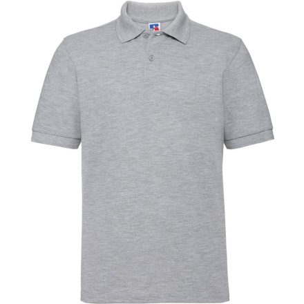 Russell galléros póló Hard Wearing Polo Shirt 215 melírozott szürke