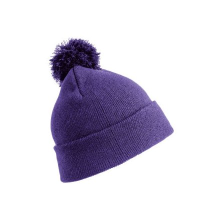 Result gyerek sapka Pom Pom lila