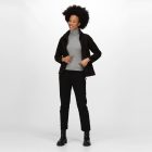 Regatta 3 az 1-ben női kabát Defender III 200 fekete-szürke