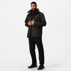 Regatta 3 az 1-ben kabát  Defender III 200 fekete-acélszürke