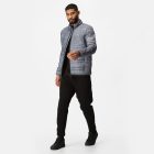 Regatta dzseki Firedown melírozott szürke-fekete