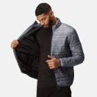 Regatta dzseki Firedown melírozott szürke-fekete