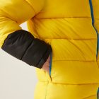 Regatta dzseki Vintage Puffer solar-fekete