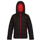 Regatta gyerek dzseki Scholar Thermal fekete-piros