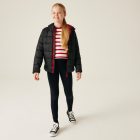 Regatta gyerek dzseki Scholar Thermal fekete-piros