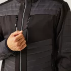 Regatta dzseki E-Volve Thermal Hybrid hamuszürke-fekete