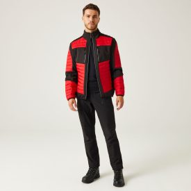 Regatta dzseki E-Volve Thermal Hybrid piros-fekete