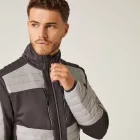 Regatta dzseki E-Volve Thermal Hybrid világosszürke-hamuszürke