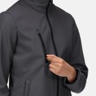 Regatta softshell női dzseki Ablaze 300 acél szürke-fekete