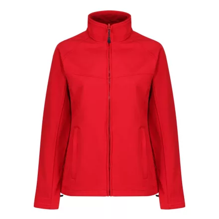 Regatta női softshell dzseki Uproar 270 piros-szürke