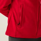 Regatta női softshell dzseki Uproar 270 piros-szürke