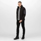 Regatta softshell dzseki Arcola 300 fekete-acélszürke