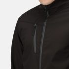 Regatta softshell dzseki Arcola 300 fekete-acélszürke