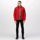 Regatta softshell dzseki Arcola 300 piros-acélszürke