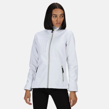 Regatta női softshell dzseki Octagon II 300 fehér-világos szürke