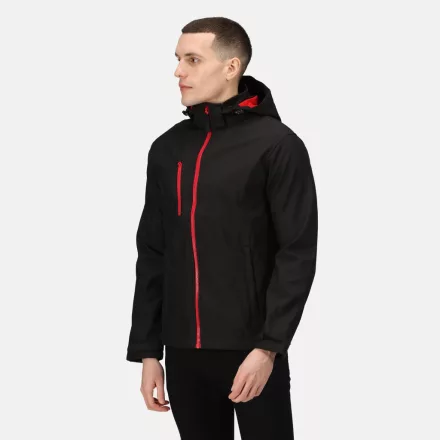 Regatta softshell dzseki Venturer 300 fekete-piros