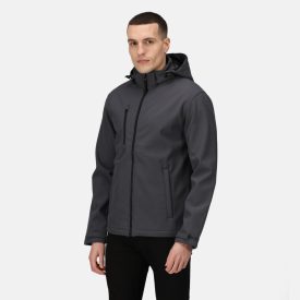 Regatta softshell dzseki Venturer 300 sötétszürke-fekete