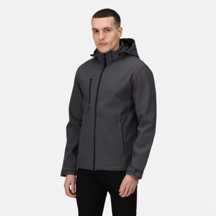 Regatta softshell dzseki Venturer 300 sötétszürke-fekete