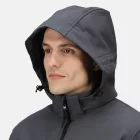 Regatta softshell dzseki Venturer 300 sötétszürke-fekete