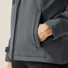 Regatta női softshell dzseki Venturer 300 sötétszürke-fekete