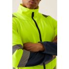 Regatta láthatósági softshell dzseki Pro Hi-Vis sárga-tengerkék
