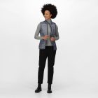 Regatta női mellény Firedown Down melírozott szürke-fekete