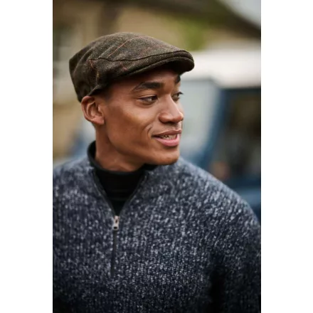 Regatta sapka Acre Tweed-Effect barna kocka mintás