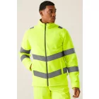 Regatta láthatósági polár pulóver Pro Contract Thor  HI-VIS sárga