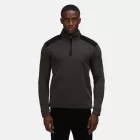 Regatta kötött pulóver Holbeck Half Zip 260 fekete