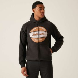 Regatta pulóver Original WorkWear FZ Hoodie 280 fekete