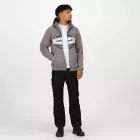 Regatta pulóver Original WorkWear FZ Hoodie 280 melírozott szürke