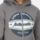 Regatta pulóver Original WorkWear FZ Hoodie 280 melírozott szürke