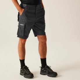 Regatta rövidnadrág Heoric Cargo 245 acélszürke