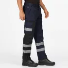 Regatta munkásnadrág Pro Ballistic 245 tengerkék-fekete