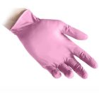 Reflexx púdermentes nitril kesztyű N82 rózsaszín 100 db/csomag