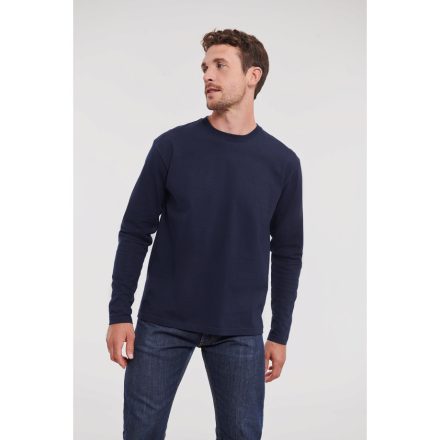 Russell hosszú ujjú póló Authentic Classic 180 tengerkék