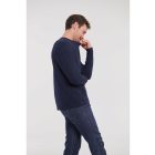 Russell hosszú ujjú póló Authentic Classic 180 tengerkék