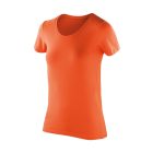 Spiro női póló Impact Softex 160 narancssárga
