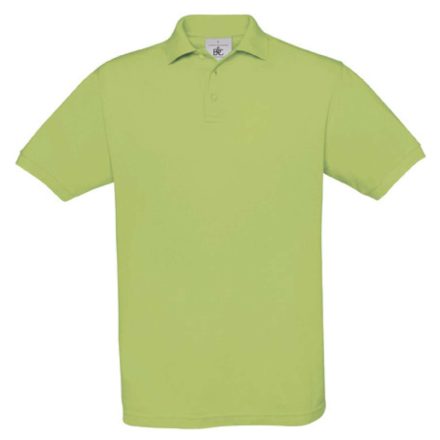 B&C galléros póló Safran 180 pisztácia