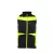 Sara mellény Comfort Plus fekete-fluo-sárga