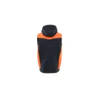 Sara mellény Comfort Plus fekete-fluo-narancs