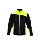 Sara polár pulóver Comfort Plus 350 fekete-fluo-sárga