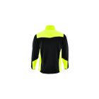 Sara polár pulóver Comfort Plus 350 fekete-fluo-sárga