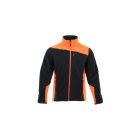 Sara polár pulóver Comfort Plus 350 fekete-fluo-narancs