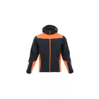 Sara softshell kabát Comfort Plus 350 fekete-fluo-narancs