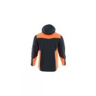 Sara softshell kabát Comfort Plus 350 fekete-fluo-narancs
