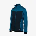 Sara softshell kabát Comfort Plus 350 fekete-petrol kék