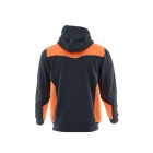 Sara pulóver Comfort Plus 350 grafit-fluo-narancs