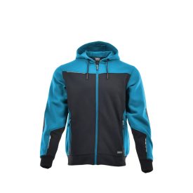 Sara pulóver Comfort Plus 350 fekete-petrol kék